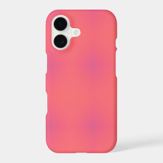 Pattern of Soft Pink & Purple Iphone Case (Back)