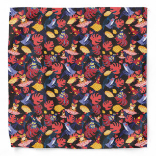 Pattern Of The Lovers Frogs Bandana