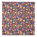 Pattern Of The Lovers Frogs Duvet Cover