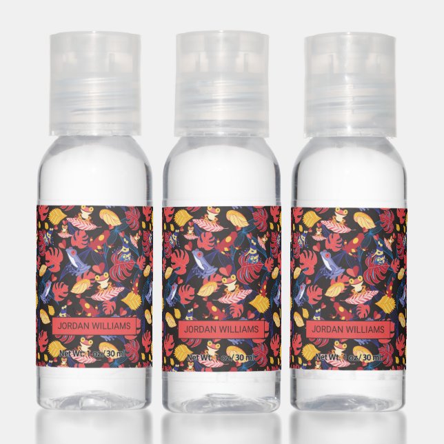 Pattern Of The Lovers Frogs Hand Sanitizer (Set)