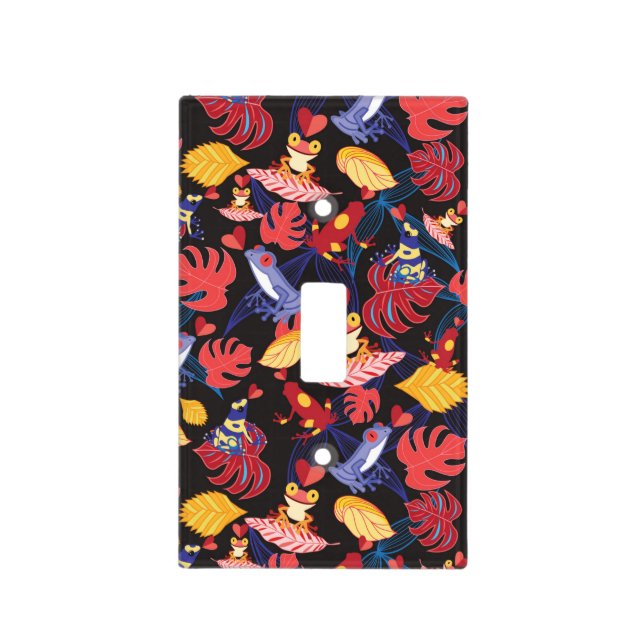 Pattern Of The Lovers Frogs Light Switch Cover (Front)