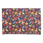 Pattern Of The Lovers Frogs Pillow Case