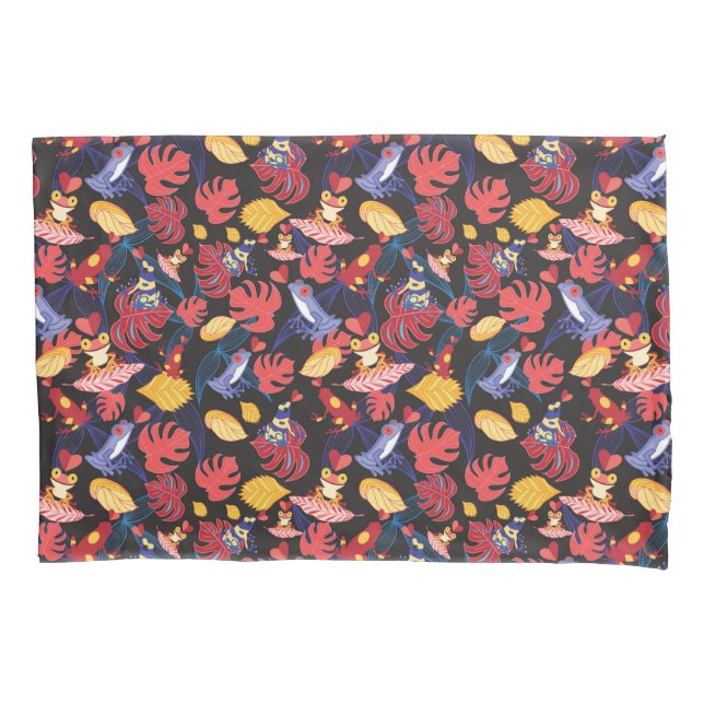 Pattern Of The Lovers Frogs Pillow Case (Front-Left)
