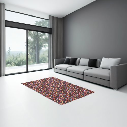 Pattern Of The Lovers Frogs Rug