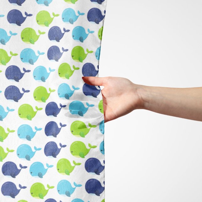 Pattern Of Whales, Cute Whales, Sea Animals Scarf (Creator Uploaded)