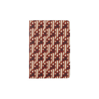 Pattern Parang Colours Batik Passport Holder
