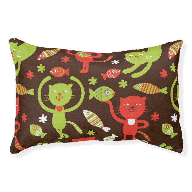 pattern pet bed (Front)