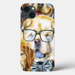 Pattern Pets Dogs Animal Lovers iPhone 13 Case