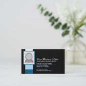 pattern pillow business card (Standing Front)