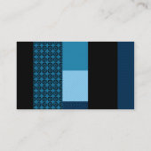 pattern pillow business card (Back)