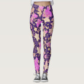 Black Colour Pink Star Printed Capri