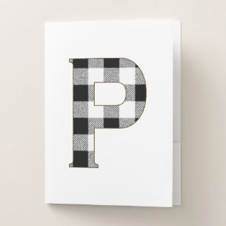pattern pocket folder