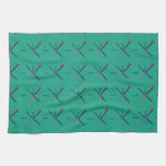 Pattern Portland Airport carpet Hand Towel