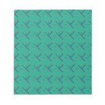 Pattern Portland Airport carpet Notepad