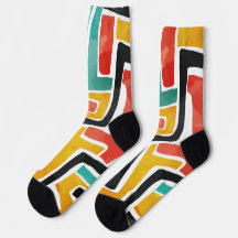 Pattern Print Socks – Stylish Customizable Fashion