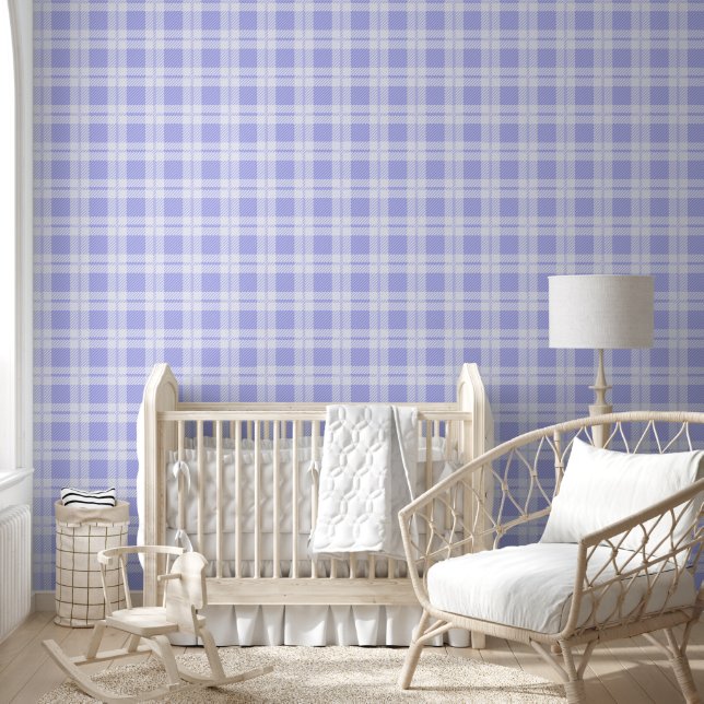 Pattern Purple Plaid Checks Room Office  Wallpaper (Kids)