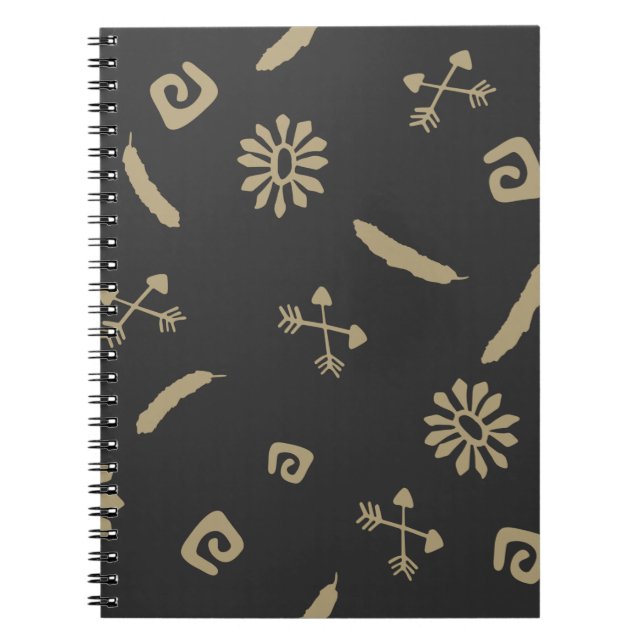 Pattern seamless american notebook (Front)