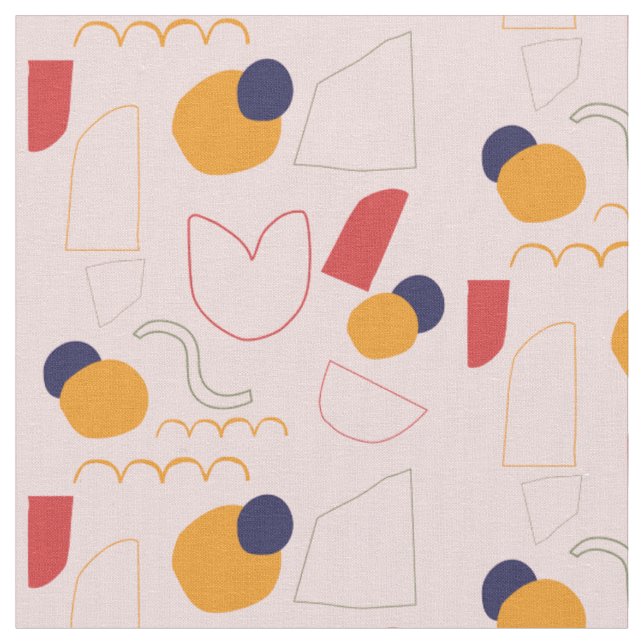 pattern shapes fabric (Close Up)