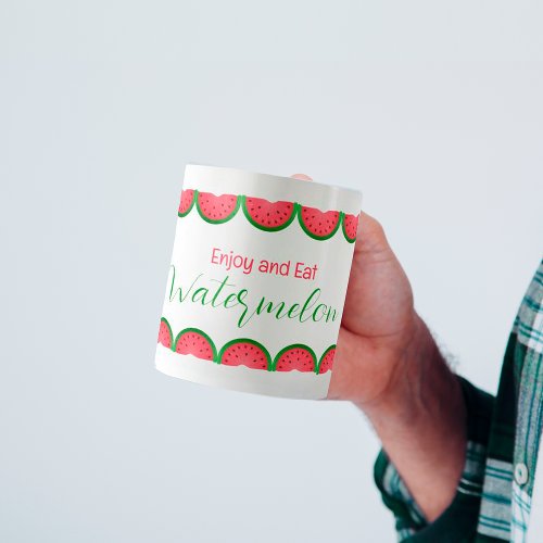 Pattern slice watermelon Coffee Mug