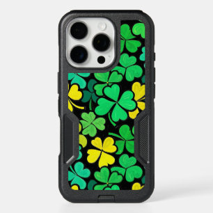 Pattern St. Patrick's Day Clovers iPhone 16 Pro Case