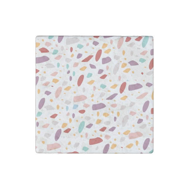 pattern stone magnet (Front)