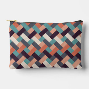 Pattern Stylish Fashion- Geometric Modern Vintage Accessory Pouch