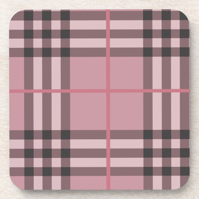Pattern Stylish Geometric Fashion Trendy        Beverage Coaster (Front)