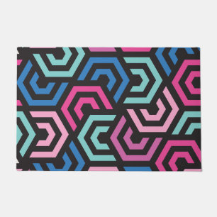 Pattern Stylish Modern- Fashion Geometric colorful Doormat