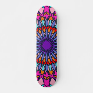  Pattern Summer Fashion Colorful Vintage Trendy  Skateboard