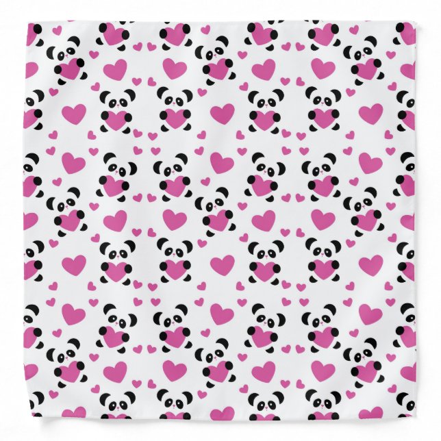 Pattern to the Day of Love Bandana (Front)