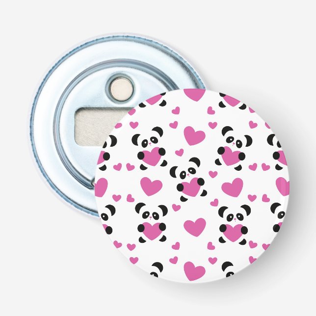 Pattern to the Day of Love Bottle Opener (Front)