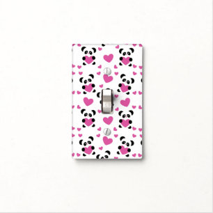 Pattern to the Day of Love Light Switch Cover