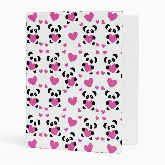 Pattern to the Day of Love Mini Binder (Front/Inside)