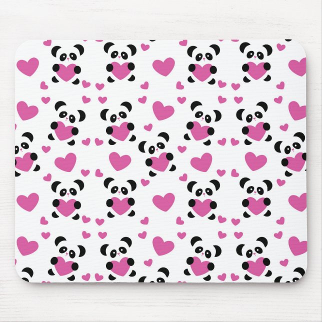 Pattern to the Day of Love Mouse Pad (Front)