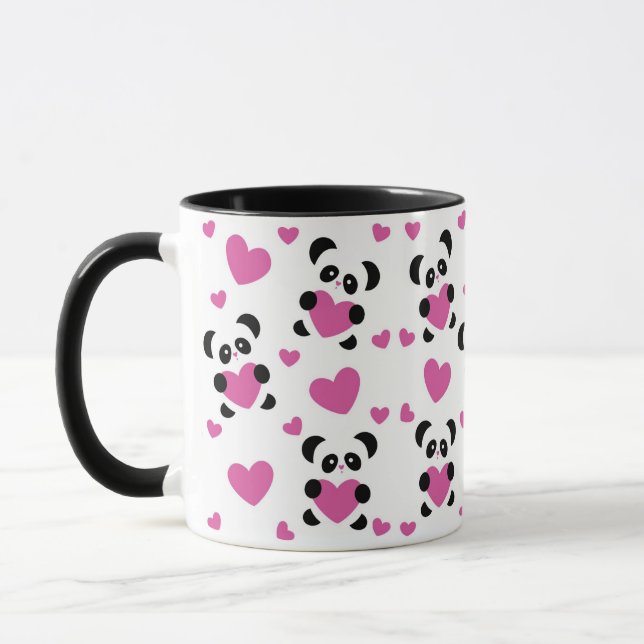 Pattern to the Day of Love Mug (Left)