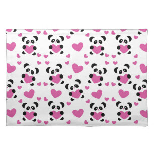 Pattern to the Day of Love Placemat