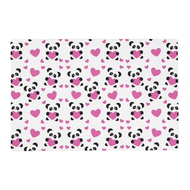 Pattern to the Day of Love Placemat (Front)