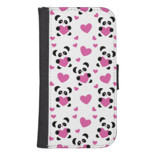 Pattern to the Day of Love Samsung S4 Wallet Case