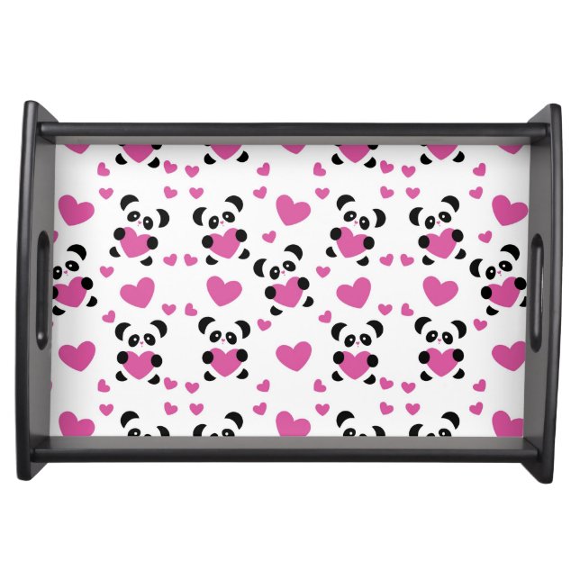 Pattern to the Day of Love Serving Tray (Front)