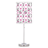 Pattern to the Day of Love Table Lamp (Back)