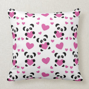 Pattern to the Day of Love Throw Pillow