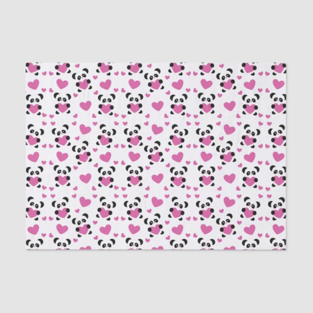 Pattern to the Day of Love Tissue Paper (Front)