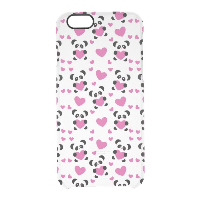 Pattern to the Day of Love Uncommon iPhone Case (Back)