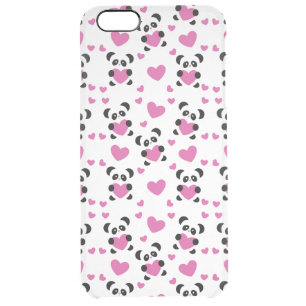 Pattern to the Day of Love Clear iPhone 6 Plus Case