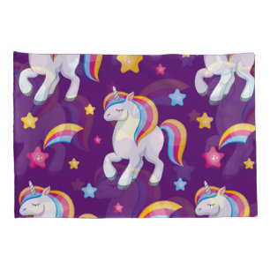 Pattern Unicorn Magic Horse Cute    Pillow Case