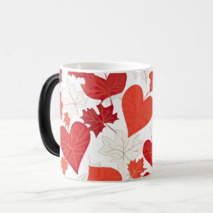 pattern valentines day color morph mug
