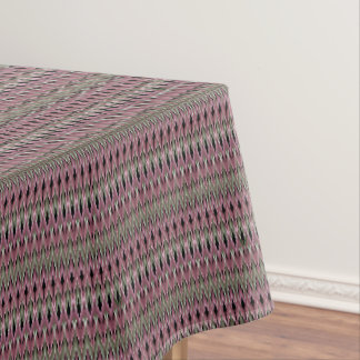 Pattern wave multi-colored fashion retro tablecloth