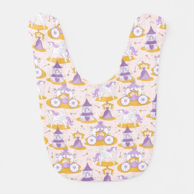 pattern with a princess bib (Front)