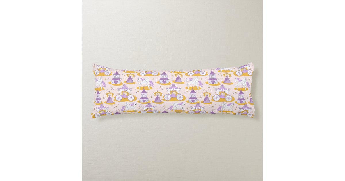 pattern with a princess body pillow Zazzle