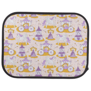 pattern with a princess car mat